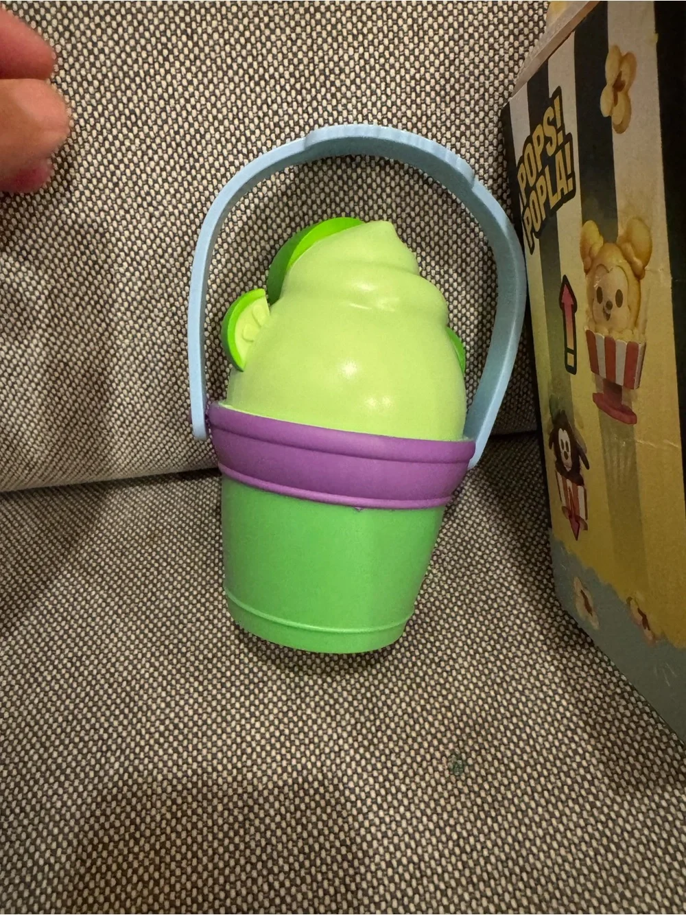 Disney Munchlings alien Green and Purple Popcorn Bucket Toy